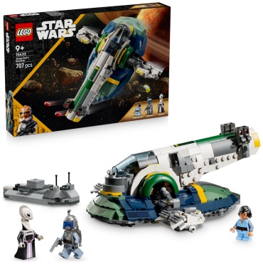 Конструктор LEGO Звездолет Джанго Фетта 75433, деталей 707 шт