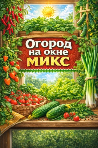 Смесь овощных культур балконное чудо