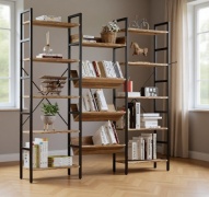 Стеллаж напольный ART-Wave,SH-2801 185x30x188.5 см, коричневый