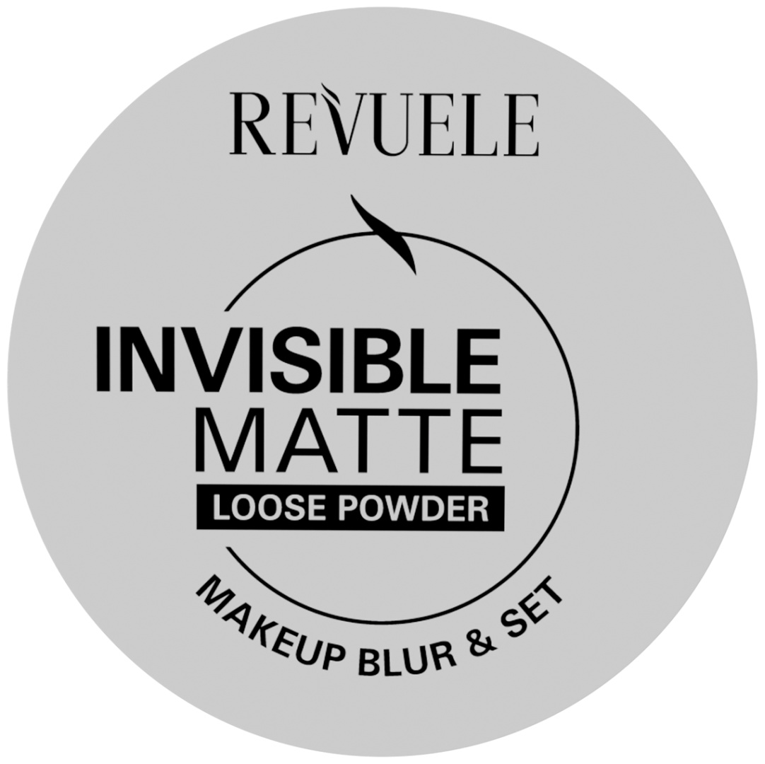 Пудра Revuele LOOSE POWDER INVISIBLE MATTE, рассыпчатая INVISIBLE MATTE полупрозрачный