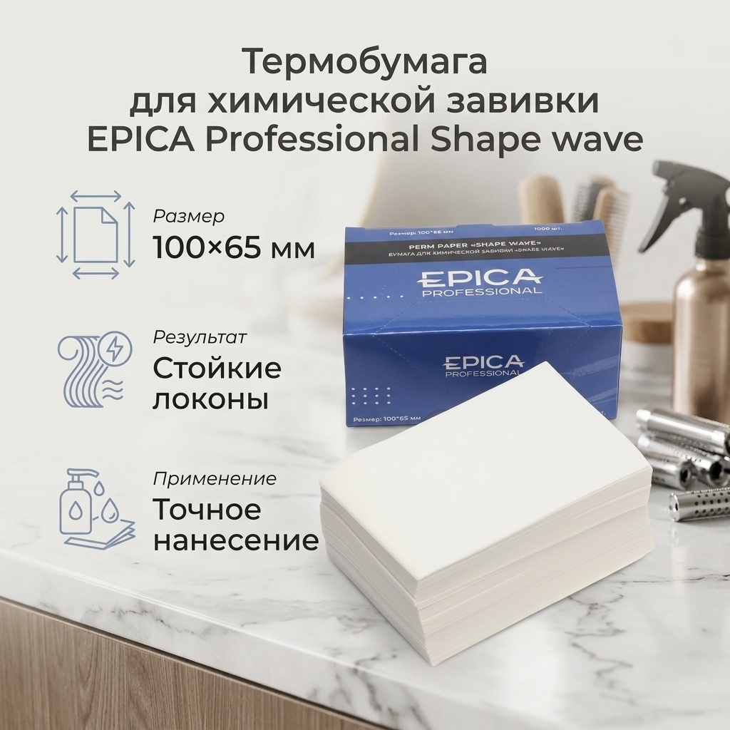 EPICA Professional Shape wave термобумага белый