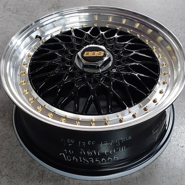 BBS R16 BBS BLACK STYLE ТЦ АВТО СИТИ 17-БУТИК АЛМАТЫ 6.5x16/4x100 D73.1 ET30 4 диска черный, серебристый
