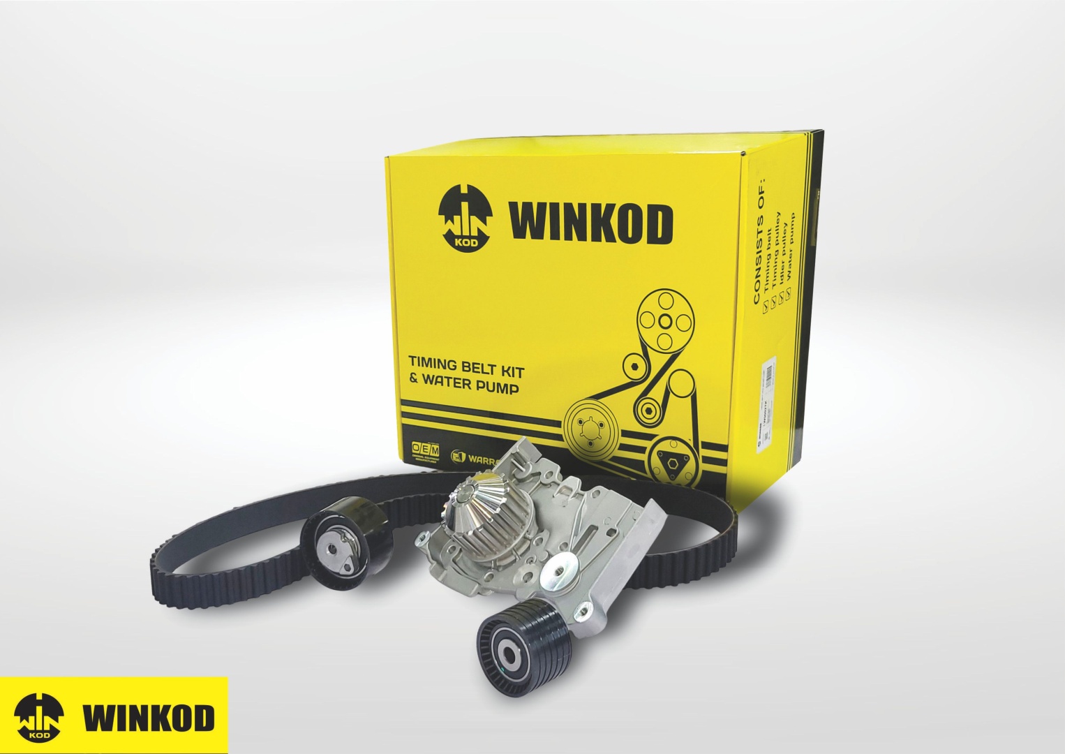 WINKOD Комплект Ремня ГРМ W0002TK