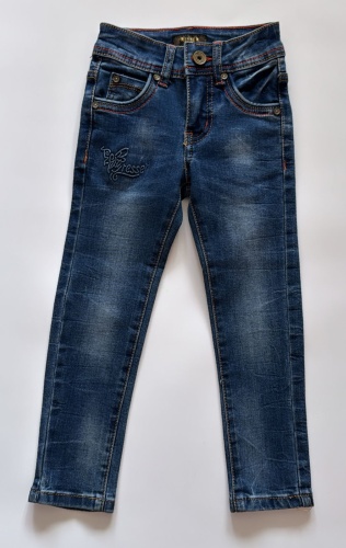 Джинсы прямые Denim синий