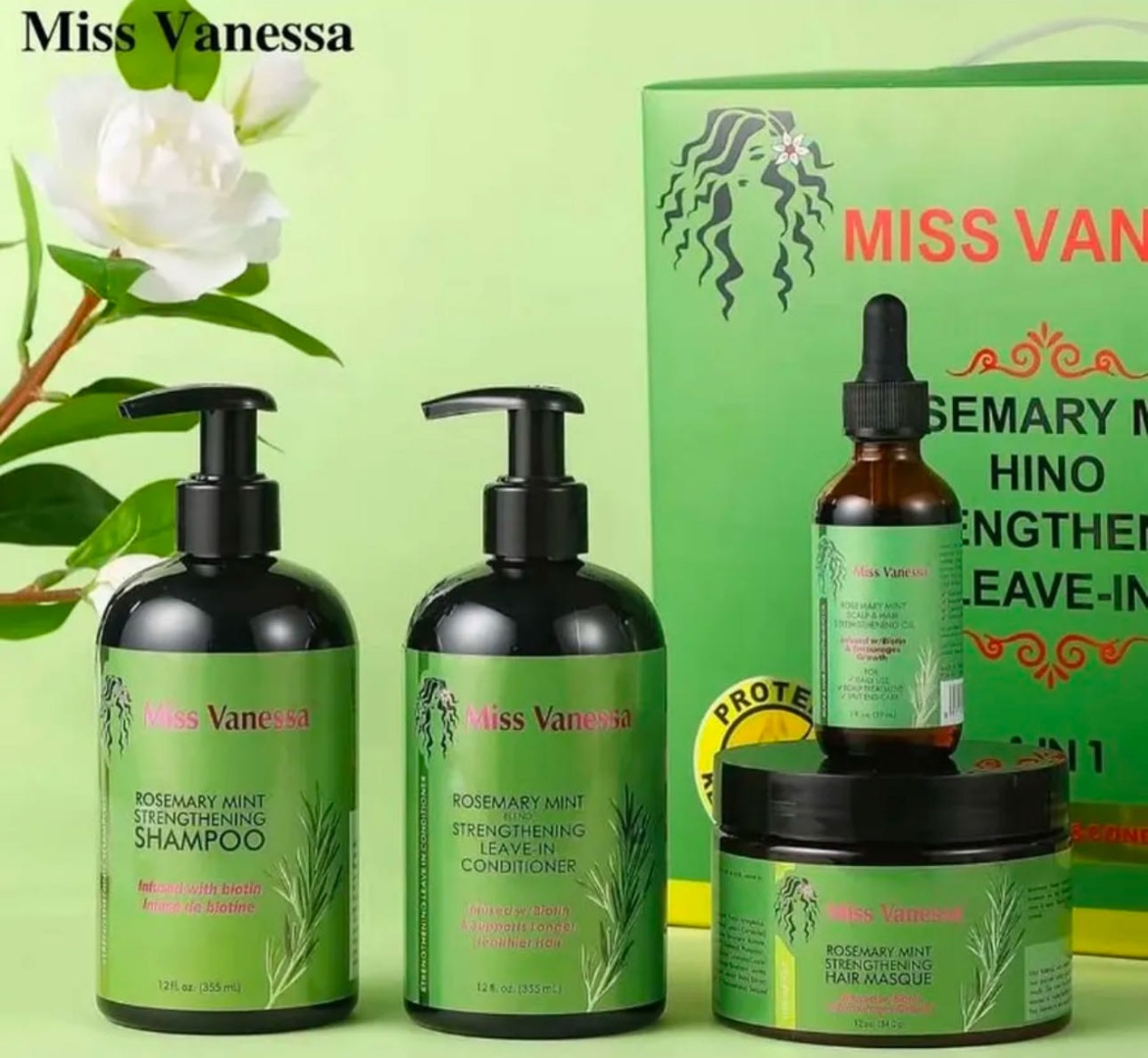Miss Vanessa Rosemary Mint Strenghtening набор по уходу за волосами для женщин