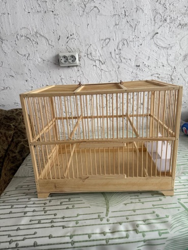 Клетка дерево 40x26x30 см