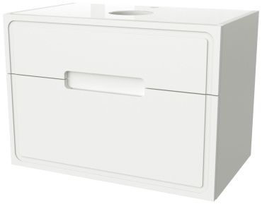 Тумба с раковиной KABINKA.KZ TA-MBO-100PS-blanco, 100x56x48.6 см, белый