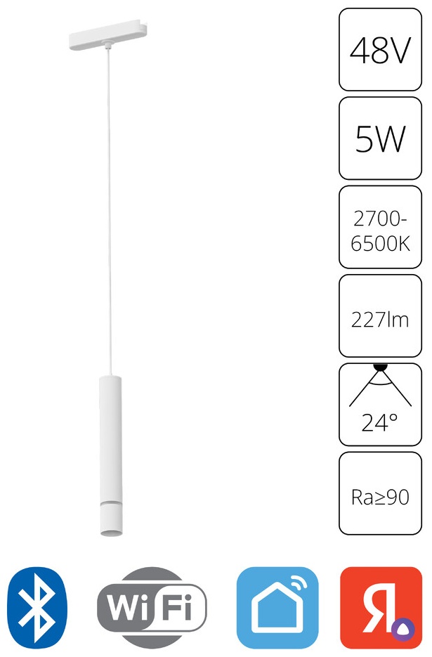 Arte Lamp магнитный трековый светильник RAPID/A2959PL-1WH