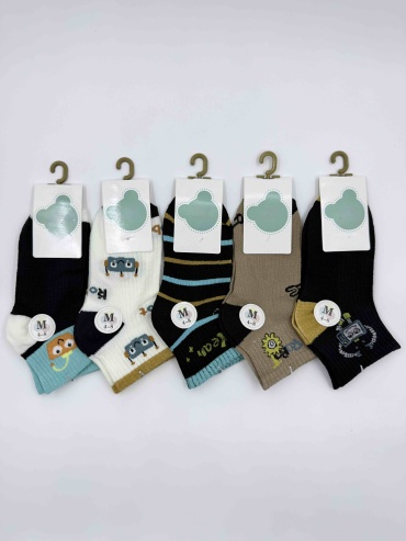 Носки Djos Socks R89 5 пар мультиколор 8-12 лет