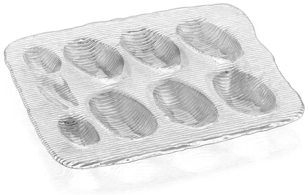 Тарелка с секциями IVV 32 см, 1 шт, стекло