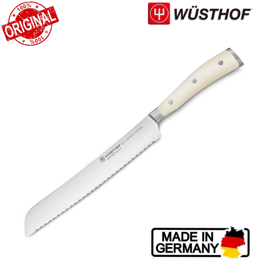 Нож для хлеба WUSTHOF Classic Ikon Bread, лезвие: углеродистая сталь 1 шт