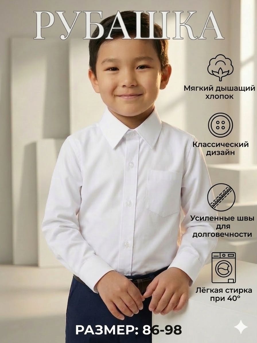 Рубашка белый