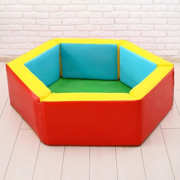 Сухой бассейн 150x150x40 см, мультиколор