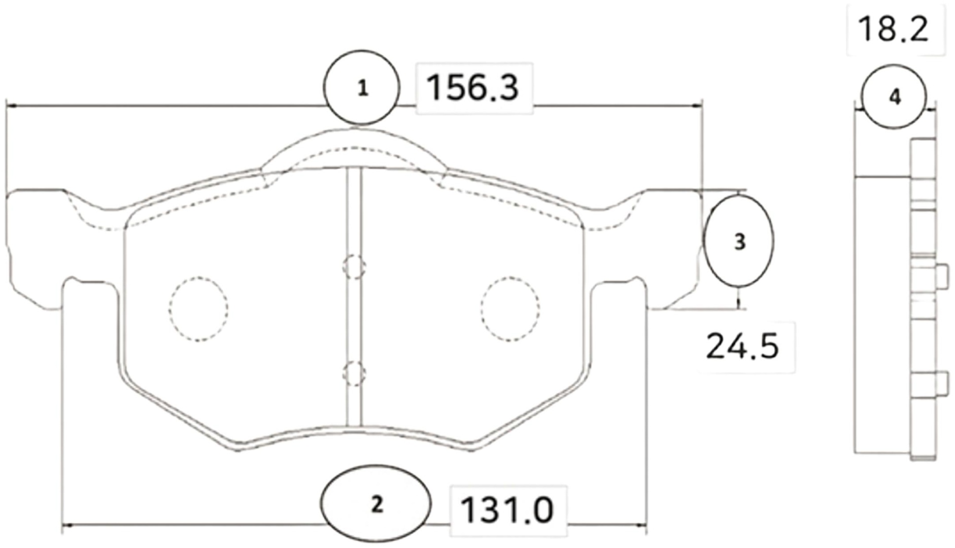 Колодки CTR GK0162