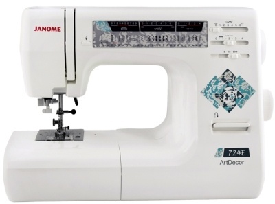 Швейная машина Janome Art Decor 724E белый