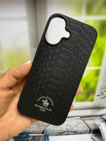 Чехол Santa Barbara Polo & Racquet Club для Apple iPhone 17 черный