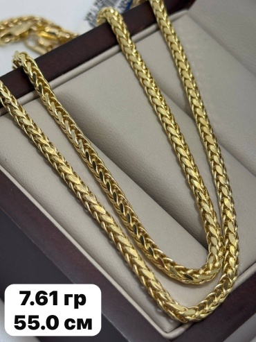 MANILAS GOLD 210725 длина 55 см, вес 7.61 г золото, плетение отсутствует