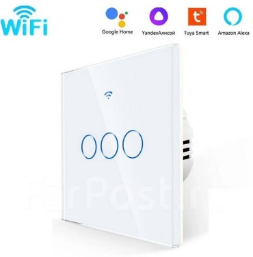 Кнопка сенсорного управления SSWFRF3W, белый