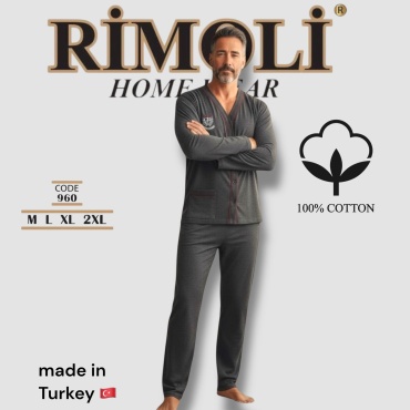 Пижама Rimoli антрацит