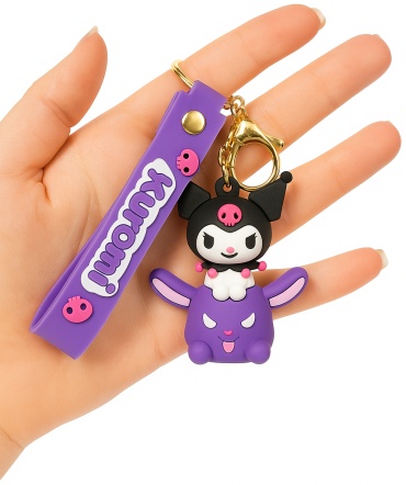 Брелок Kuromi Kuromi #3 6 см пластик 1 шт