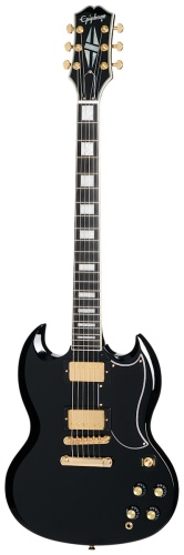 EPIPHONE SG Custom (2-Hum, Incl. Premium Gig Bag) Ebony
