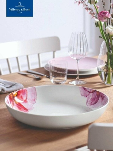 Салатник Villeroy&Boch Rose Garden 38х38 см, фарфор, 1 шт