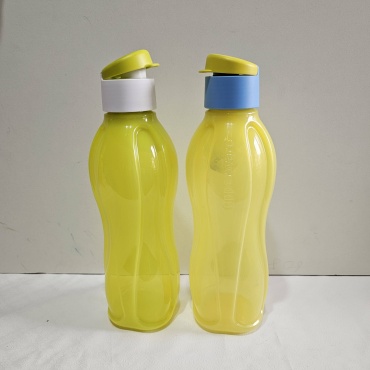 Бутылка Tupperware 0.75 л желтый, мультиколор, флип-топ, полипропилен