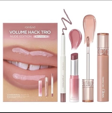 Romand rom&nd Volume Hack Trio Berry Nude Set палетка для макияжа губ Berry nude set