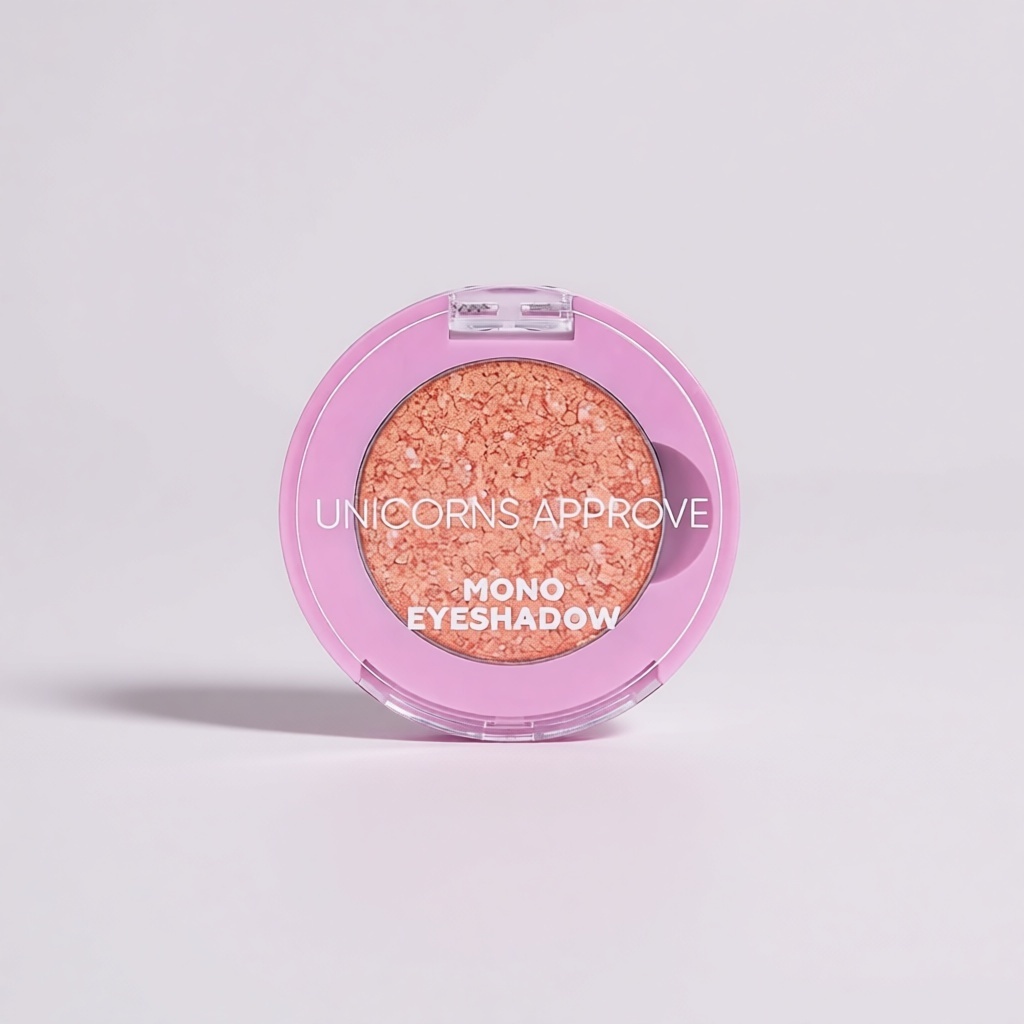 UNICORNS APPROVE тени сухие Тени для век Mono Eyeshadow 08 “sweet peach”