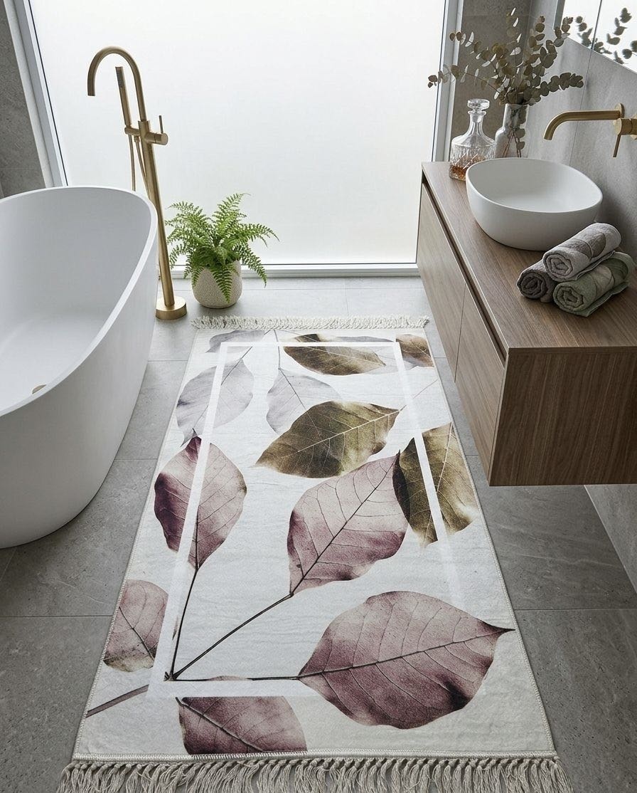 Коврик Inkartekstil_034743826 100x60 см, полипропилен, нейлон, микрофибра