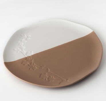 Тарелка Dolce Ceramo 23 см, 1 шт, керамика