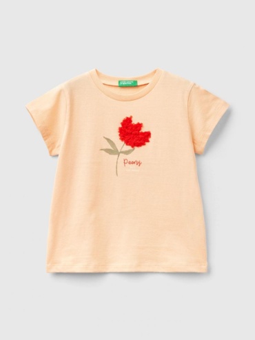 Футболка UNITED COLORS OF BENETTON бежевый