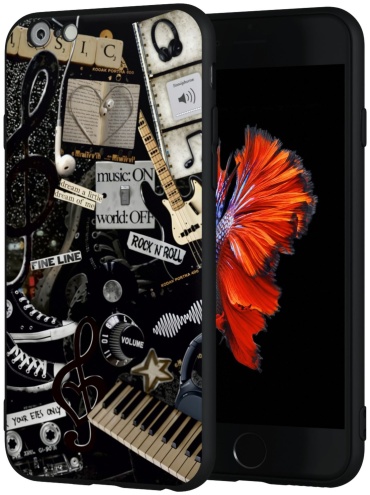 Чехол Mcover для Apple iPhone 6, iPhone 6s рисунок