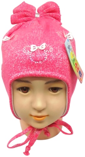 Шапка Artex Kids размер 46, коралловый
