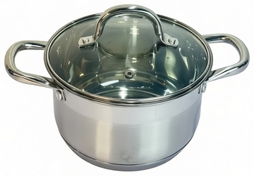 Кастрюля 2.7 л, Vicalina VL-1073 сталь