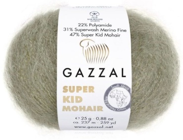 Моток GAZZAL Super Kid Mohair 64407 237 м 25 г