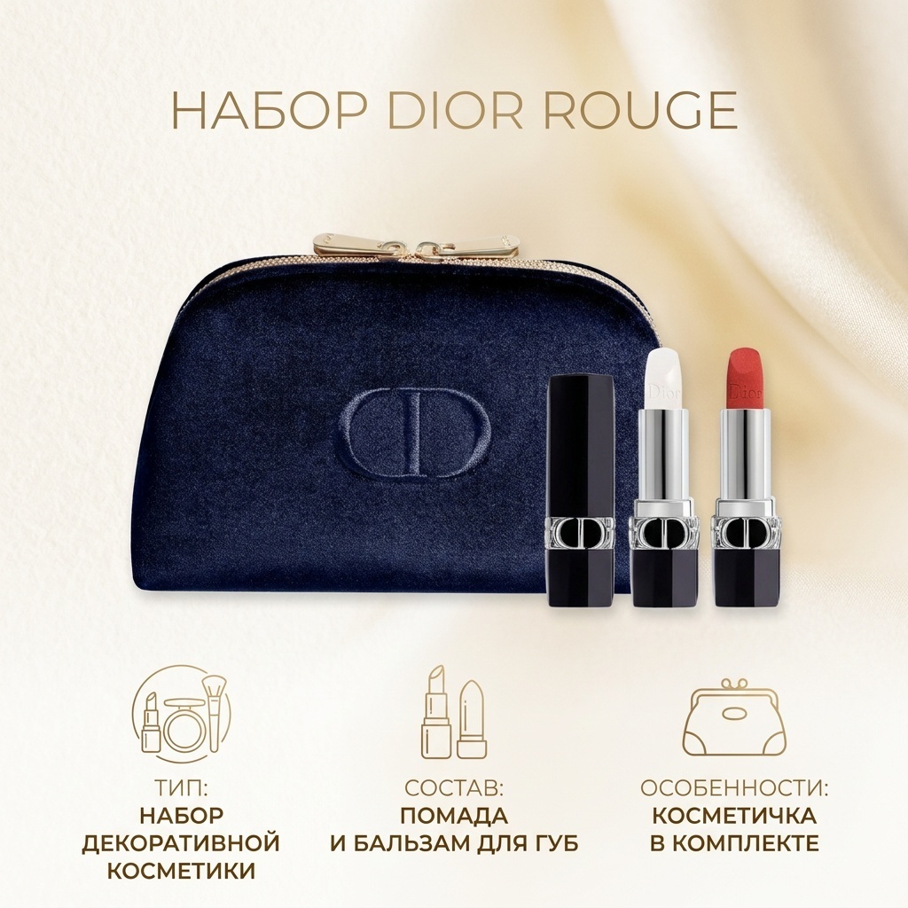 Dior Rouge набор декоративной косметики для женщин