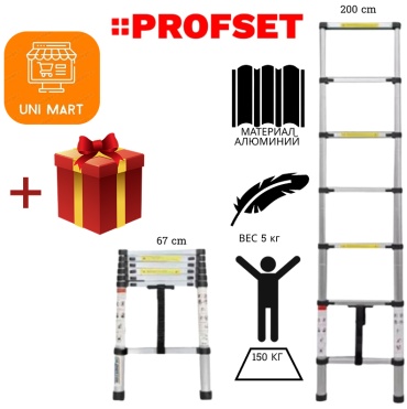 PROFSET лестница DLT206B, 200