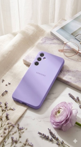Чехол AMG для Samsung A37 сиреневый