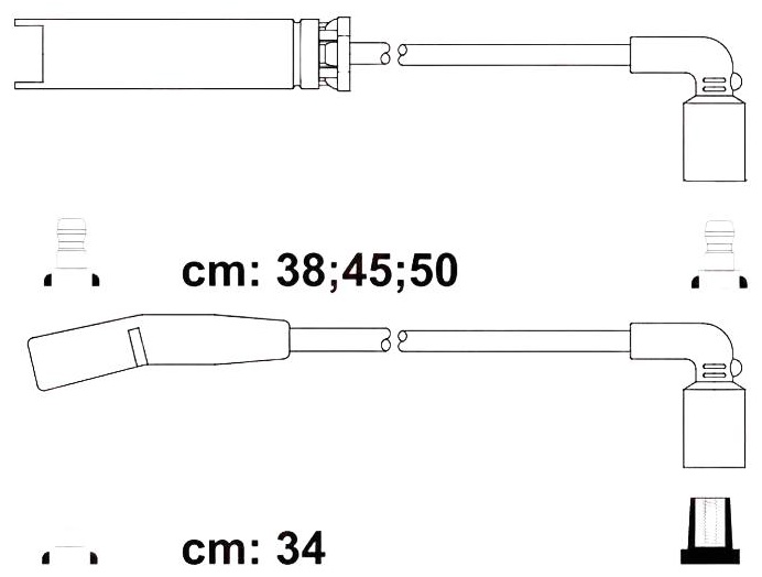 Свечные провода LYNXauto SPE1803