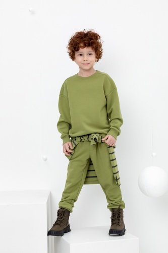 Повседневные брюки Crockid оливковый