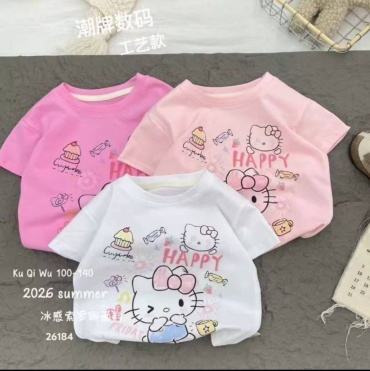 Футболка Hello Kitty Hello Kitty рисунок розовый