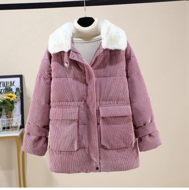 Зимняя куртка FASHION розовый