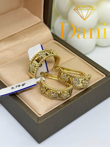 Dani DANI-KMP-2053 вес 8.87 г золото, фианит