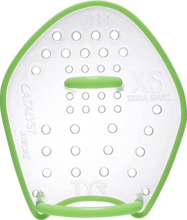 TYR Catalyst Stroke Training Paddles, LCATSTK зеленый XS