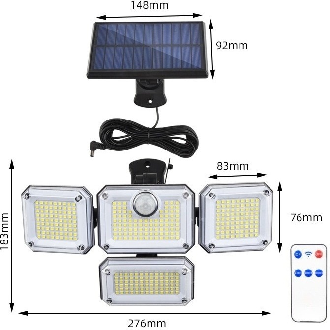 Уличный светильник настенный LED 5 Вт 18.3 см