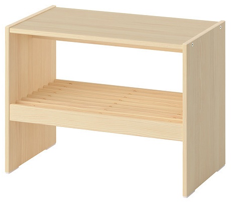 Скамейка без спинки 60 см IKEA дерево, макс.нагрузка: 100 кг