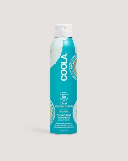 CoolA Clear Sunscreen Spray California Summers spf 50 спрей для тела 180 мл