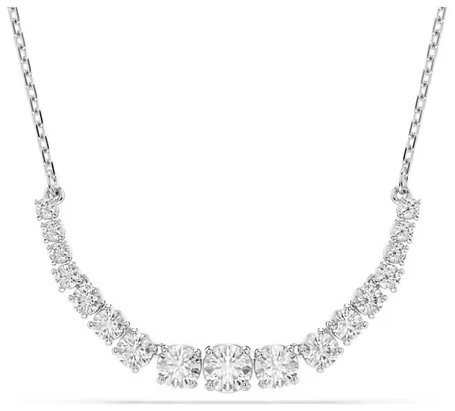 Swarovski длина 49 см бижутерный сплав, цирконий