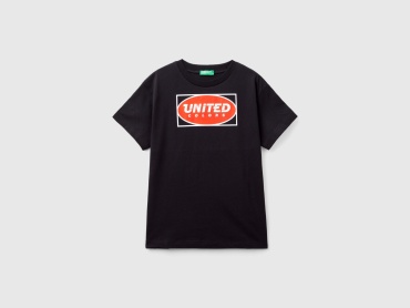 Футболка UNITED COLORS OF BENETTON черный